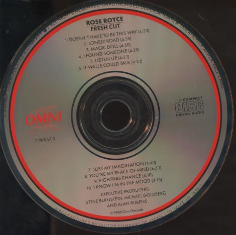 Rose Royce: Fresh Cut w/ Back Artwork