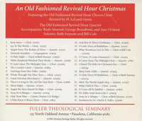 An Old Fashioned Revival Hour Christmas
