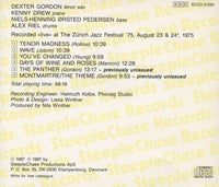 Dexter Gordon Quartet: Swiss Nights Vol 1