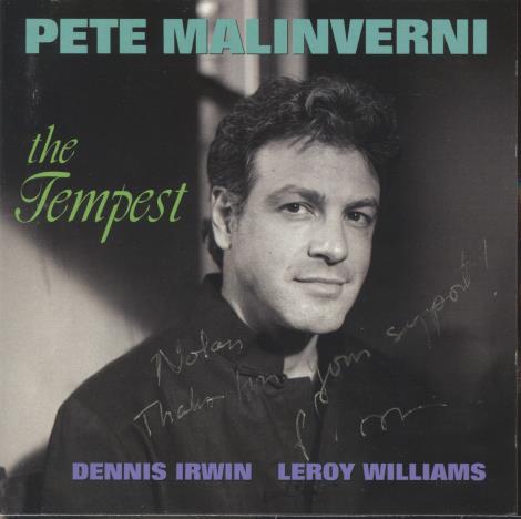 Pete Malinverni: The Tempest Signed