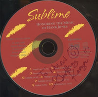 Geoff Keezer: Sublime: Honoring The Music Of Hank Jones Signed