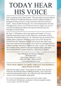 Today Hear His Voice 6-Disc Set