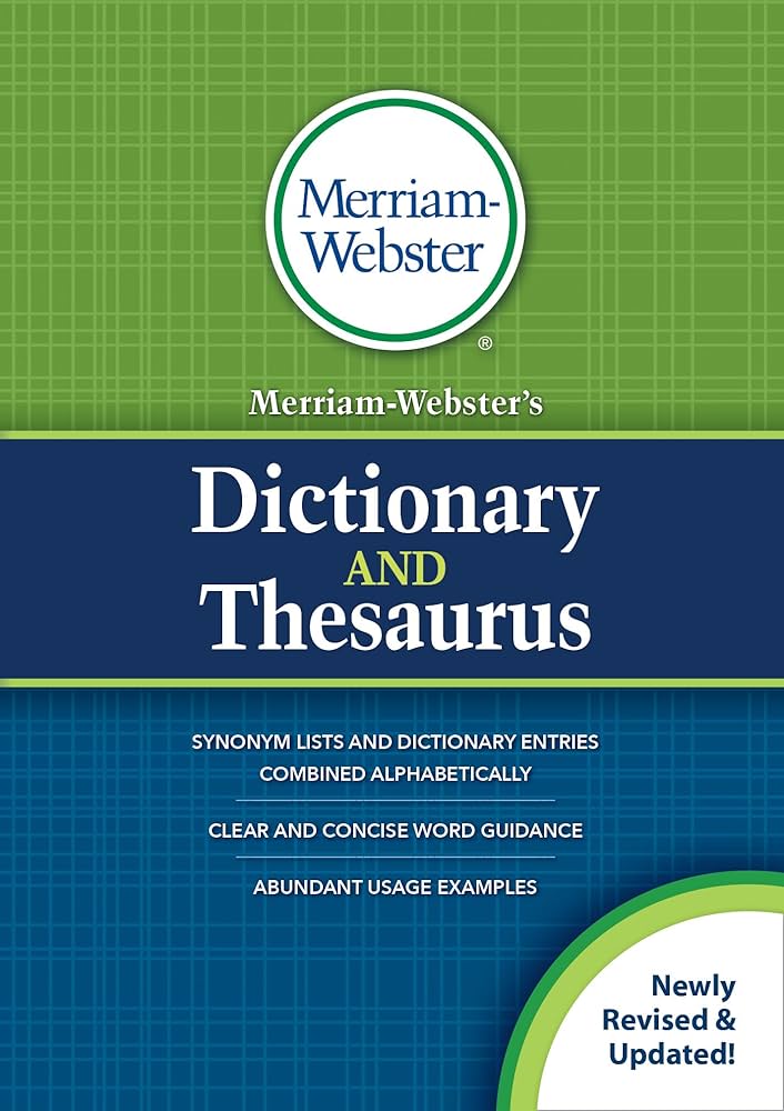 Merriam-Webster's Dictionary & Thesaurus 2006