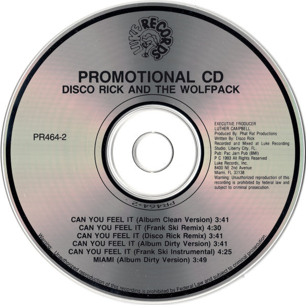 Disco Rick And The WolfPack: Can You Feel It Promo