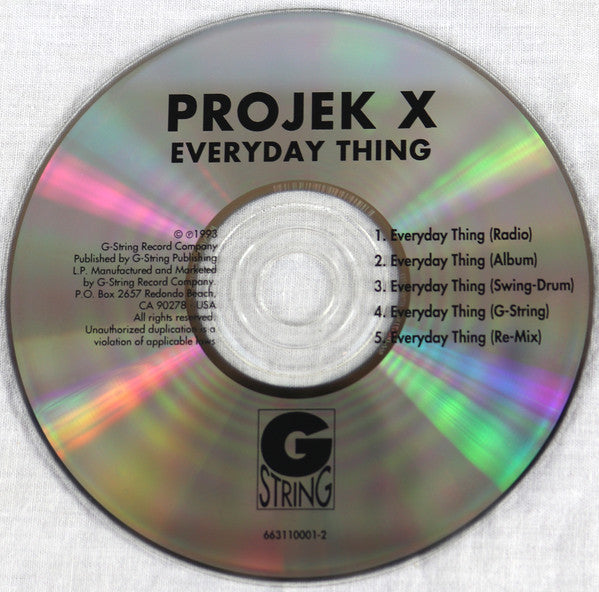 Projek X: Everyday Thing