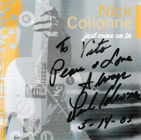 Nick Colionne: Just Come On In Autographed