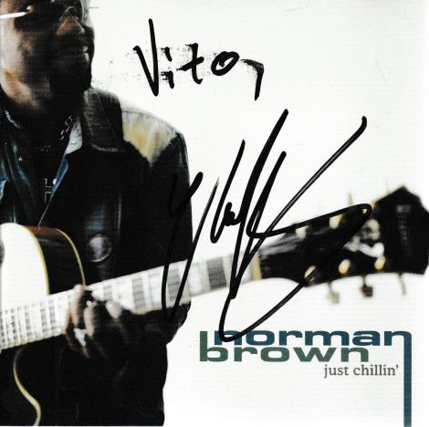 Norman Brown: Just Chillin' Autographed