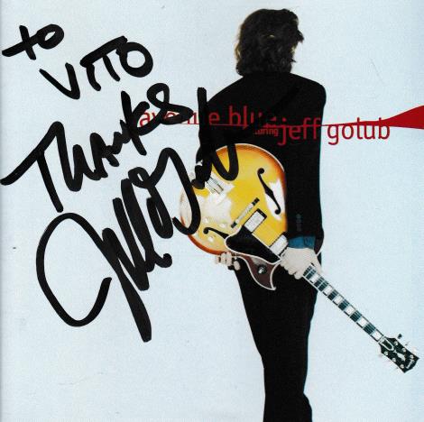 Avenue Blue Featuring Jeff Golub: Nightlife Autographed 