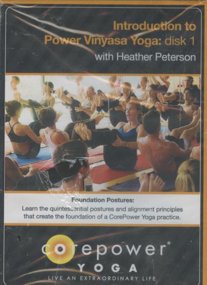 CorePower Yoga: Introduction To Power Vinyasa Yoga 3-Disc Set