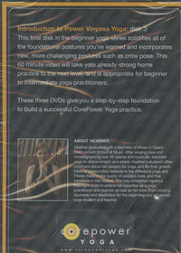 CorePower Yoga: Introduction To Power Vinyasa Yoga 3-Disc Set