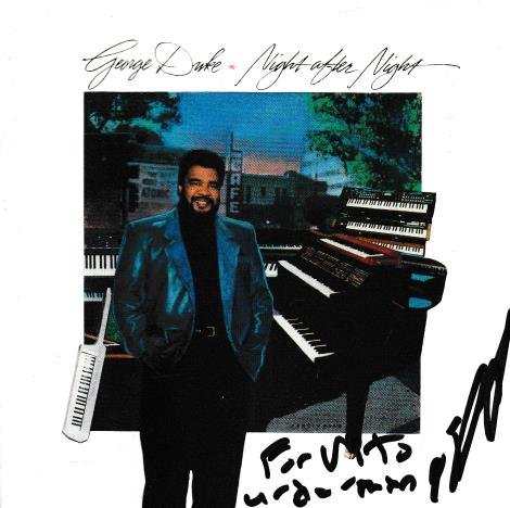 George Duke: Night After Night Autographed