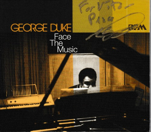 George Duke: Face The Music Autographed