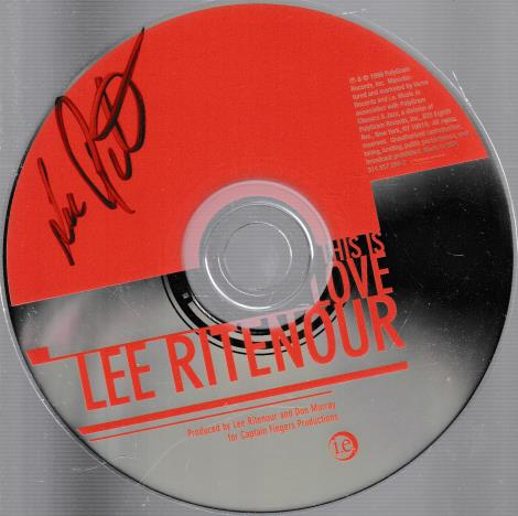 Lee Ritenour: This Is Love Autographed