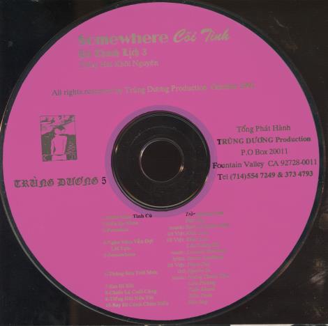 Ha Thanh Lich: Coi Tinh w/ Back Artwork