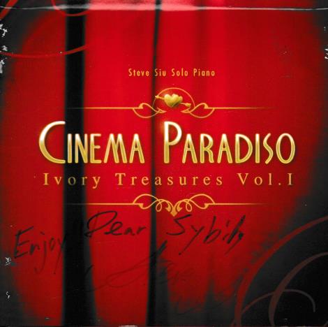 Steve Siu: Cinema Paradiso: Ivory Treasures Volume 1 Autographed