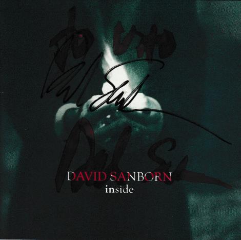 David Sanborn: Inside Autographed
