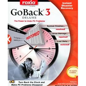 Roxio Go Back  3.0 Deluxe w/ Manual