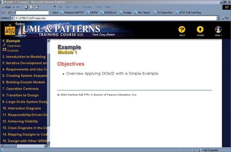 Applying UML & Patterns Training Course: A Desktop Seminar From Craig Larman 2nd