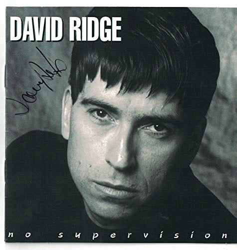 David Ridge: No Supervision Signed w/ Artwork