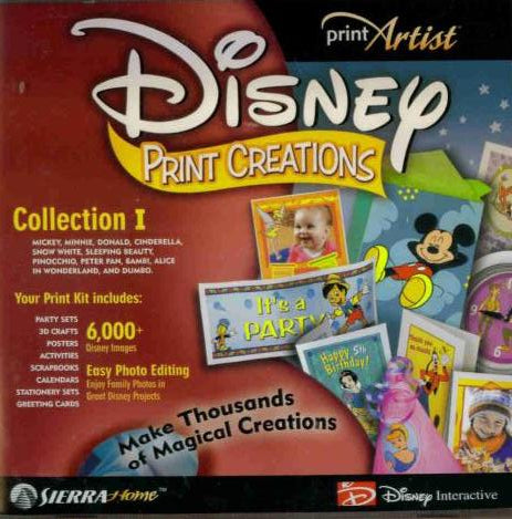 Disney's Print Creations: Collection 1