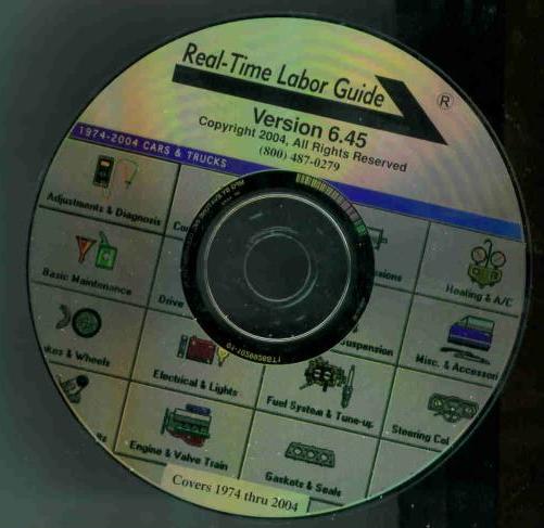 Real Time Labor Guide: 1974-2004 Cars & Trucks 6.45