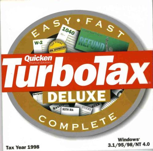 TurboTax 1998 Deluxe