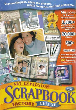 Art Explosion Scrapbook Factory 2.0 Deluxe - NeverDieMedia