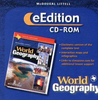 McDougal Littell World Geography eEdition