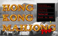 Hong Kong Mahjong Pro w/ Manual