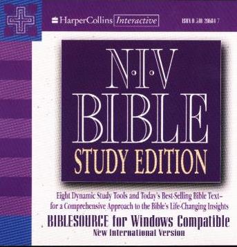 Zondervan NIV Bible Study Edition