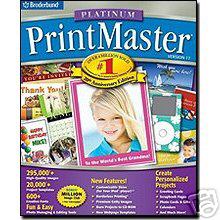 PrintMaster 17 Platinum w/ Manual