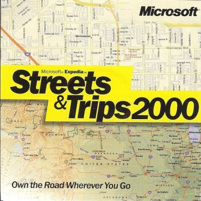 Microsoft Streets & Trips  2000
