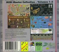 Midi Master Collection Volumes 1-5