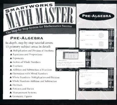 SmartWorks Math Master: Pre-Algebra