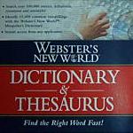 Webster's New World Dictionary & Thesaurus 4th