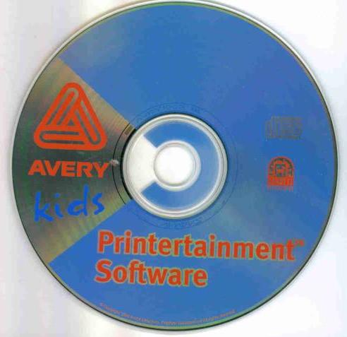 Avery Kids Printertainment Software