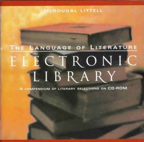 McDougal Littell The Language Of Literature Electronic Library