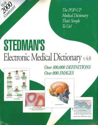 Stedman's Electronic Medical Dictionary 5.0 w/ Manual