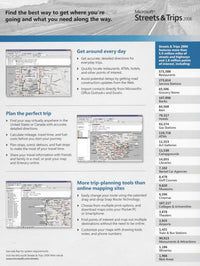 Microsoft Streets & Trips 2006 w/ Manual