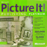 Microsoft Picture It! Publishing 2002 Platinum - NeverDieMedia