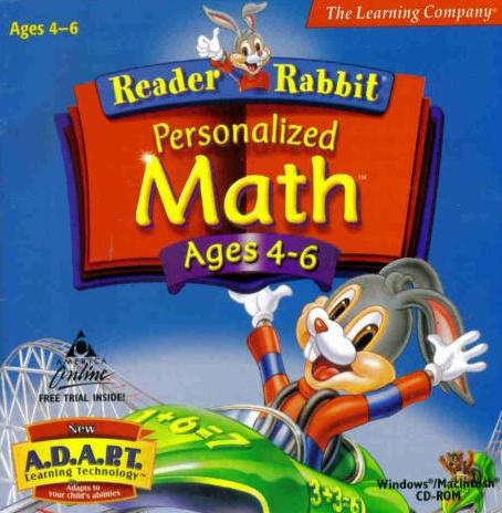Reader Rabbit Personalized Math: Ages 4-6