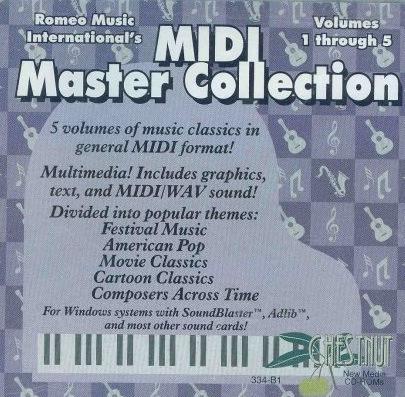 Midi Master Collection Volumes 1-5