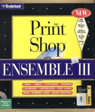 PrintShop 3 Ensemble