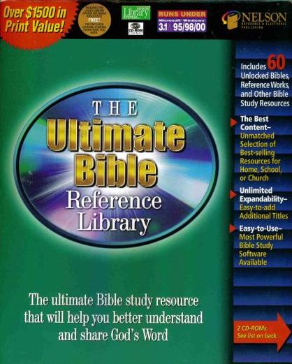 The Ultimate Bible Reference Library 2002