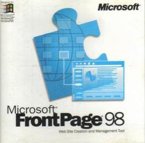 Microsoft FrontPage 98 w/ Manual