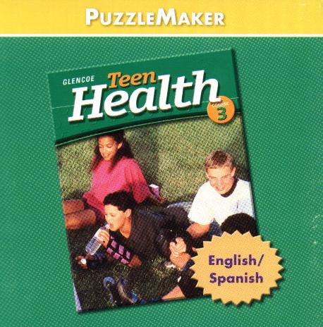 Glencoe Teen Health: PuzzleMaker 3
