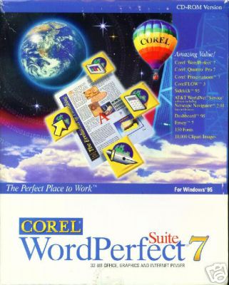 WordPerfect Suite 7 - NeverDieMedia