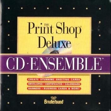 PrintShop: CD Ensemble Deluxe
