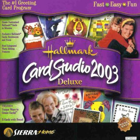 Hallmark Card Studio 2003 Deluxe