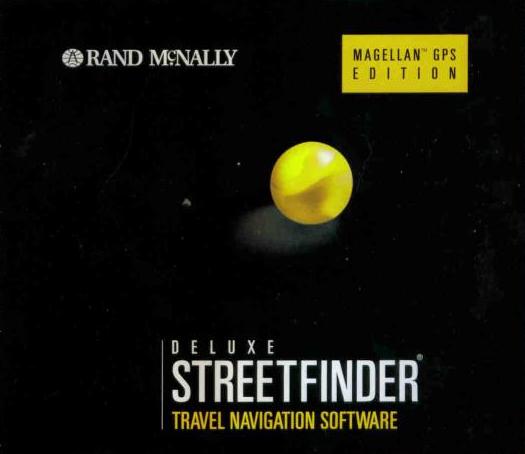 Rand McNally StreetFinder Deluxe GPS